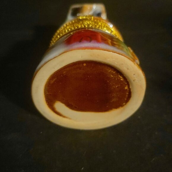 Vintage Greenbrier International Porcelain Christmas Singing Angel Trinket Box - Picture 6 of 8